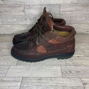 Timberland Men's Dark Brown Leather Boots